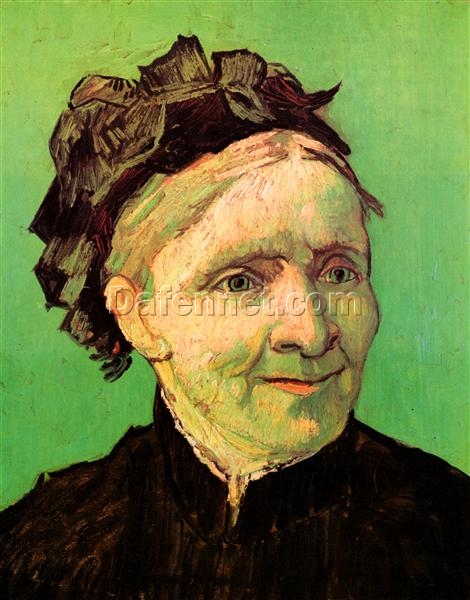 1888 Vincent van Gogh ‘Portrait of the Artist’s Mother’ – Elegant Handcrafted Oil Painting for Home Decor by Dafen Village Studio