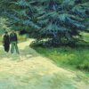 public garden with couple and blue fir tree the poet s garden iii 1888.jpgLarge