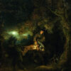 rembrandt the flight into egypt 1