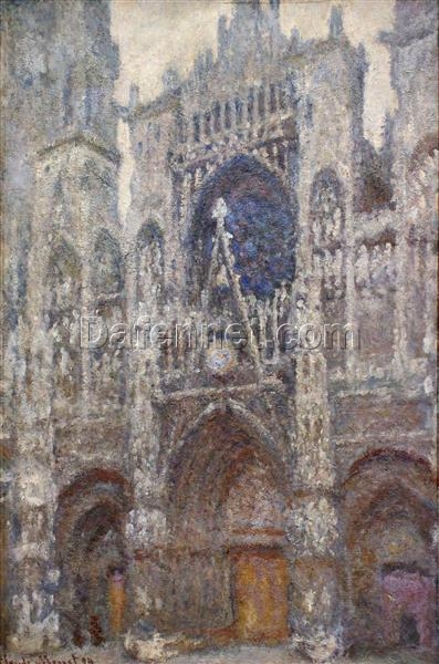 Rouen Cathedral, Grey Weather Claude Monet Date: 1894