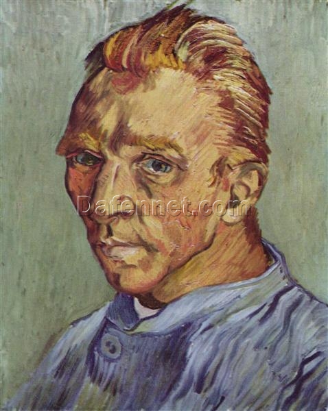 Vincent van Gogh Self-Portrait (1889) – Hand-Painted Masterpiece, Custom Oil Painting from Dafen Village’s Professional Artists