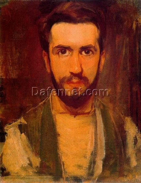 Buy “Self Portrait” by Piet Mondrian – 1900 Custom Oil Painting on Canvas