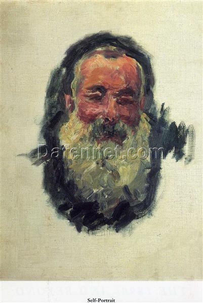 Claude Monet Self Portrait 1917 – Stunning Oil Painting Reproduction, Handmade in Dafen Village Studio