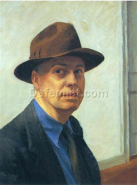 Buy Edward Hopper’s “Self-Portrait” 1925-1930 – Premium Oil Painting Reproduction | Custom Handcrafted Canvas Art