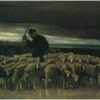 shepherd with a flock of sheep 1884.jpgLarge