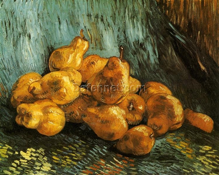 Vincent van Gogh Still Life with Pears (c.1888) – Premium Custom Oil Painting Reproduction, Dafen Village