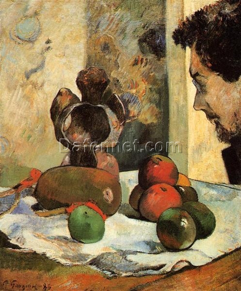 Buy Paul Gauguin’s “Still Life with Profile of Laval” 1886 – Premium Oil Painting Reproduction | Custom Handcrafted Canvas Art