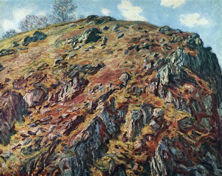 Study of Rocks (1889) – A High-Quality, Hand-Painted Reproduction by Dafen Village Studio