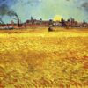 summer evening wheatfield with setting sun 1888.jpgLarge