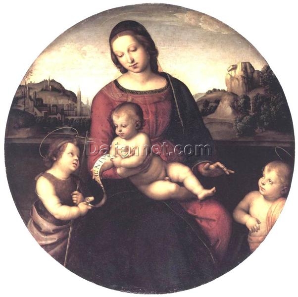 Raphael’s ‘Terranuova Madonna’ – High-Quality Oil Painting Reproduction in High Renaissance Style