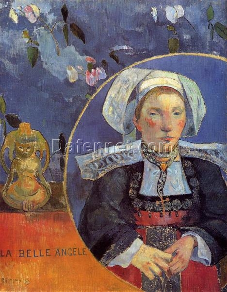 Buy “The Beautiful Angel” by Paul Gauguin – 1889 Oil Painting Reproduction | Handcrafted Art