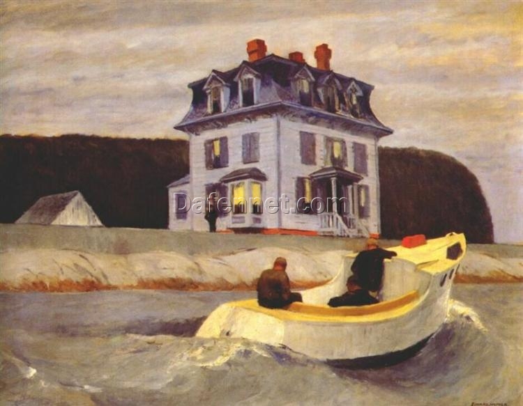 The Bootleggers” by Edward Hopper 1925 – Hand-Painted Oil Painting Reproduction | Fine Art Canvas from Dafen Village