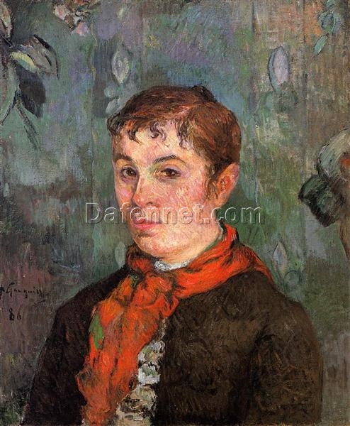 Buy Paul Gauguin’s “The Boss’s Daughter” 1886 – Premium Oil Painting Reproduction | Custom Handcrafted Canvas Art