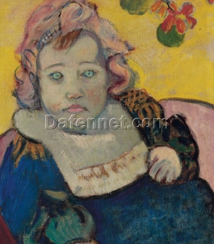 Paul Gauguin “The Child” (Enfant au Bavoir) 1895 – Custom Oil Painting Reproduction