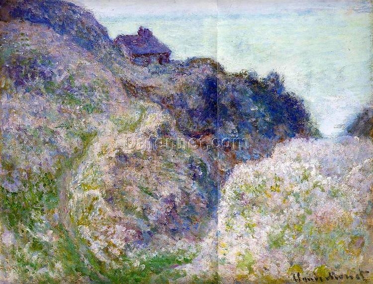 Claude Monet The Coastguard Cabin at Varengeville (1897) – High-Quality Oil Painting Reproduction, Handcrafted by Dafen Village Artists