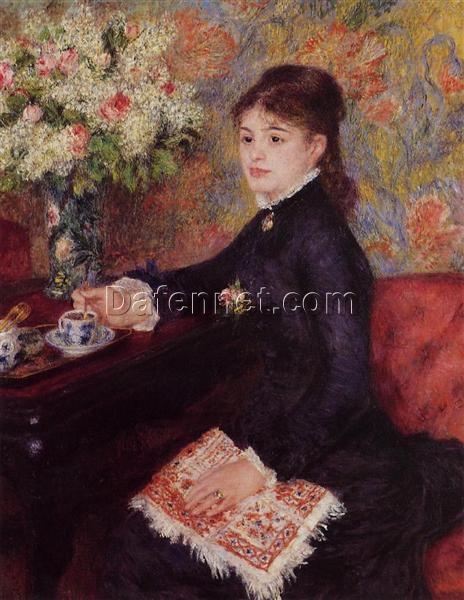 Renoir “The Cup of Chocolate” 1878 – Classic Handcrafted Oil Painting Reproduction for Timeless Art Decor