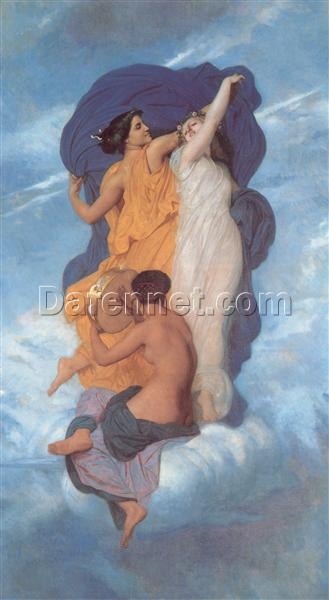 Order Custom Bouguereau Oil Paintings | “The Dance” Reproduction from Dafen Village Studio