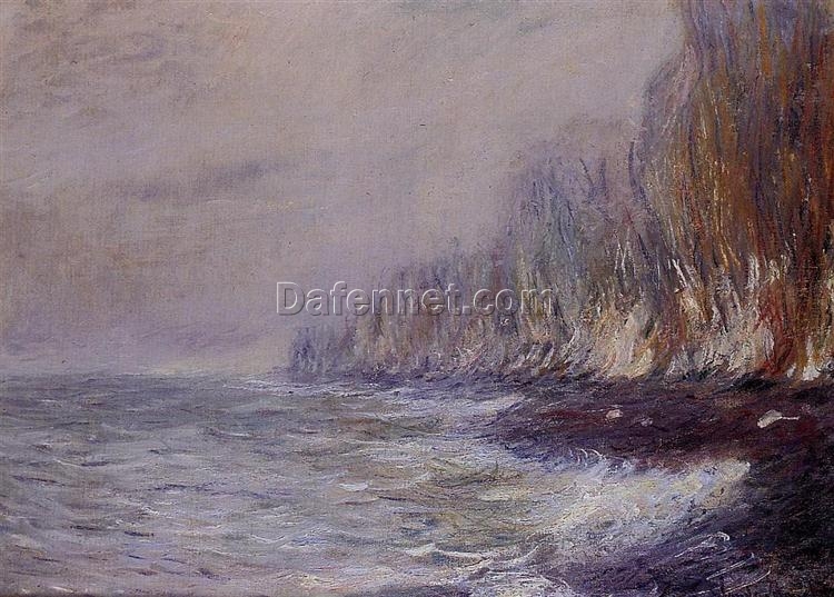 Custom Oil Painting of The Effect of Fog near Dieppe by Claude Monet (1882) – Beautiful Reproduction from Dafen Village Studio