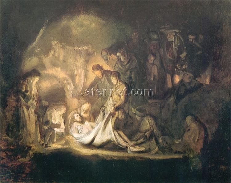 Rembrandt ‘The Entombment’ 1635 – A Profound Masterpiece of Christ’s Burial