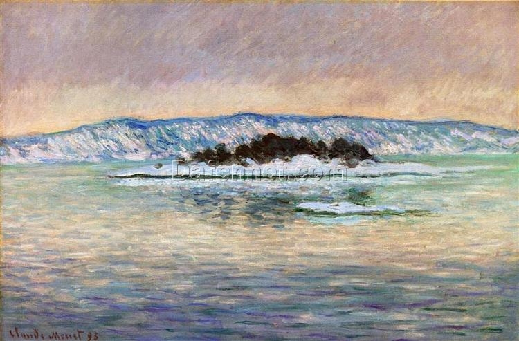 Claude Monet The Fjord, near Christiania (1893) – High-Quality Oil Painting Reproduction, Handcrafted by Dafen Village Artists