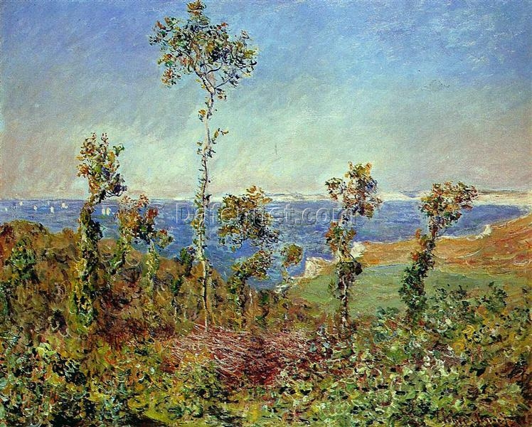 Authentic The Fonds at Varengeville (1882) by Claude Monet – Handcrafted Custom Oil Painting from Dafen Village