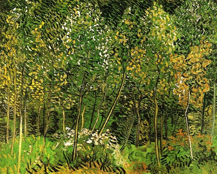 The Grove (1890) by Van Gogh – Hand-Painted Oil Painting Reproduction from Dafen Village