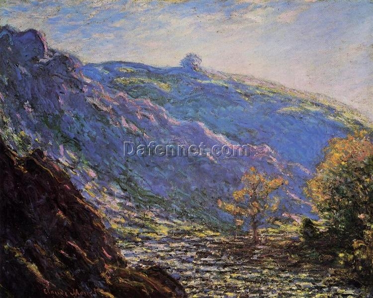 Claude Monet’s “The Old Tree, Sunlight on the Petit Crues” – High-Quality Oil Painting Reproduction, Customizable Art from Dafen Village Studio