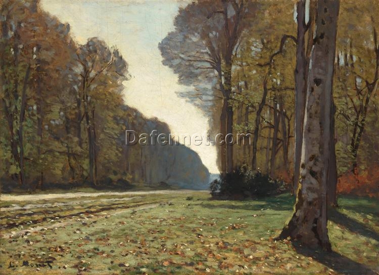 Custom “The Pave de Chailly” Oil Painting, Impressionist Art for Living Room or Office, Made by Dafen Village Artists