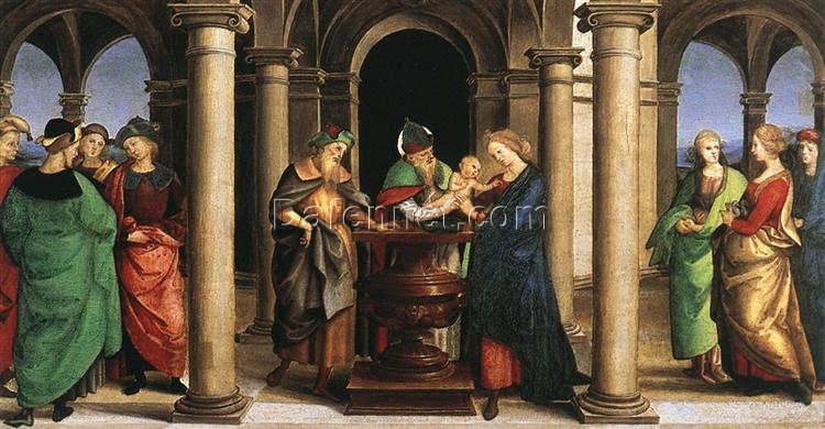 Raphael’s ‘The Presentation in the Temple’ – High-Quality Oil Painting Replica in High Renaissance Style