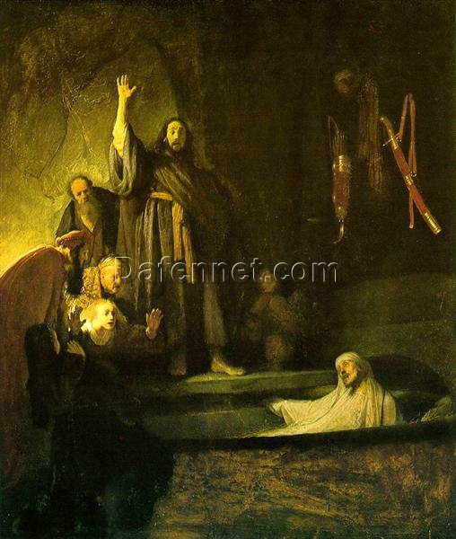 Rembrandt ‘The Raising of Lazarus’ 1630 – Capturing the Moment of Divine Intervention