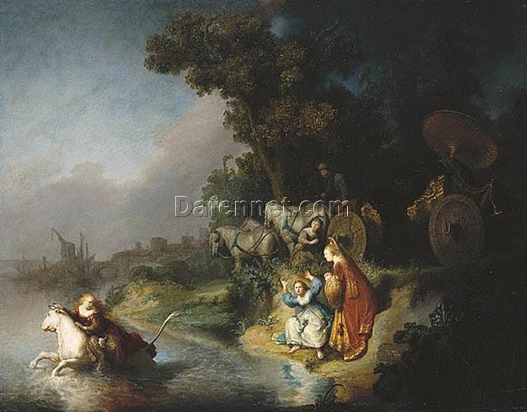 Rembrandt ‘The Rape of Europe’ 1632 – Timeless Allegory of Power, Mythology, and Tragedy