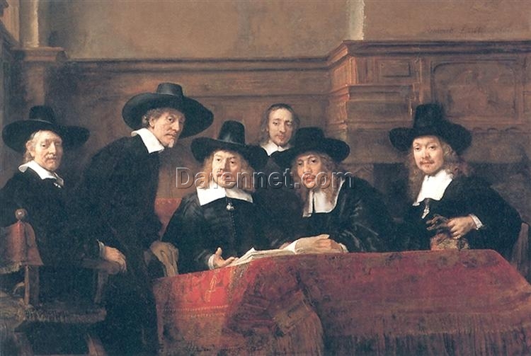 Rembrandt ‘The Syndics’ (1662) – A Groundbreaking Group Portrait of Amsterdam’s Elite