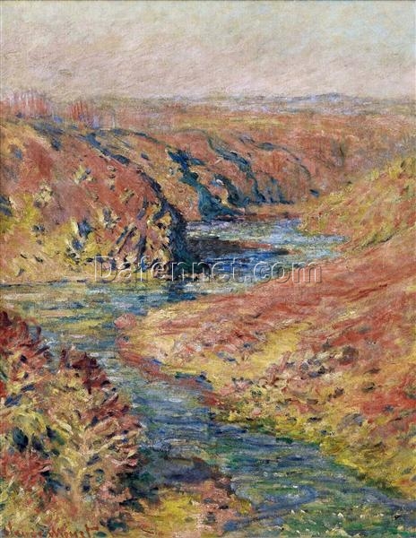 Fine Art Reproduction of Monet’s The Valley of Creuse at Fresselines – Custom Oil Painting from Dafen Village