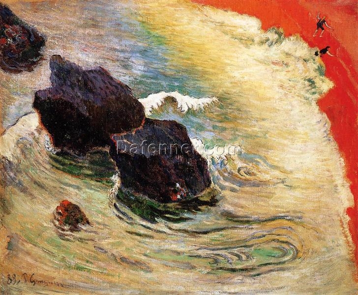 The Wave” by Paul Gauguin 1888 – Hand-Painted Oil Painting Reproduction | Fine Art Canvas from Dafen Village