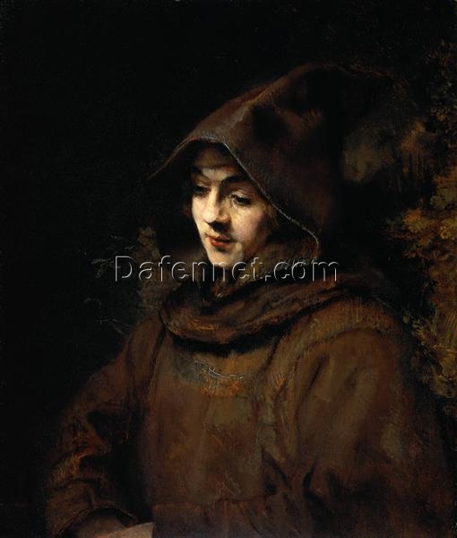 Rembrandt ‘Titus van Rijn in a Monk’s Habit’ 1660 – A Powerful Portrait of the Artist’s Son in Contemplative Silence