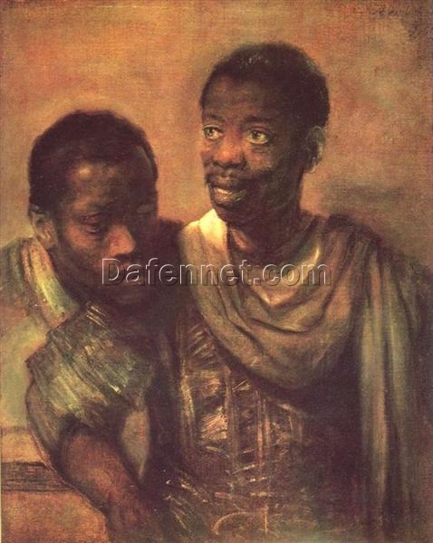 Rembrandt ‘Two Negroes’ 1661 – A Powerful Portrait of Human Dignity and Expression