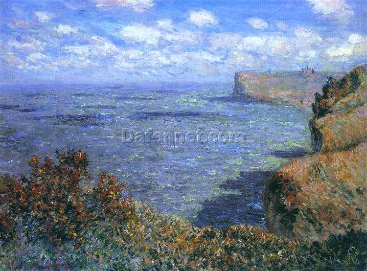 Dafen Village Studio Custom Oil Painting of Monet’s View Taken from Greinval – 1881 Landscape Art Reproduction