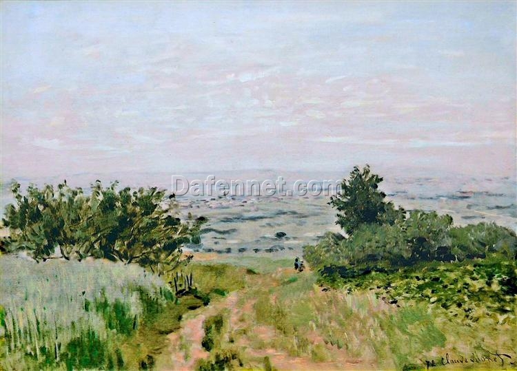 Impressionist Masterpiece: View to the Plain of Argenteuil (1872) by Claude Monet, Oil Painting Reproduction by Dafen Village Artists