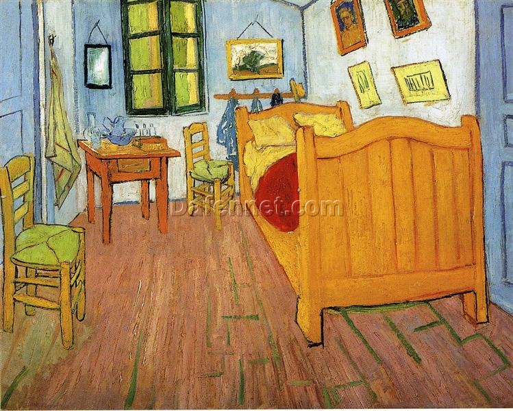 Buy Vincent van Gogh’s Bedroom in Arles (1888) – Hand-Painted Oil Painting Reproduction