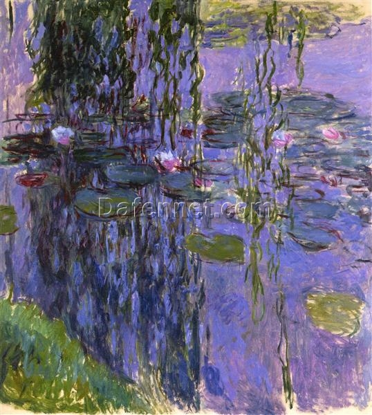 Claude Monet Water Lilies (1916-1919) – Stunning Handcrafted Oil Painting Reproduction, Dafen Village Studio