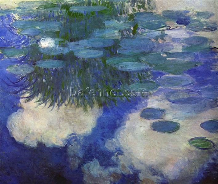 Claude Monet Water Lilies (1914) – Custom Oil Painting Reproduction, High-Quality, Dafen Village