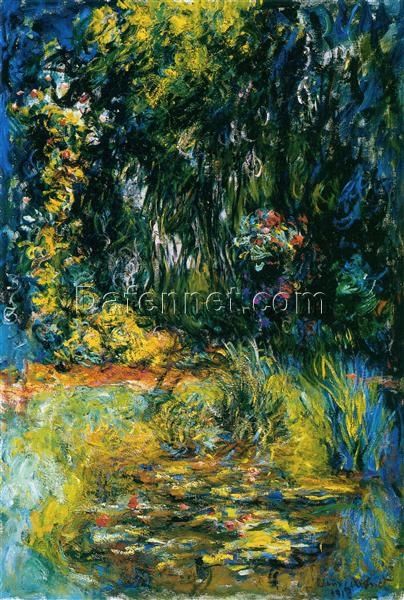 Claude Monet Water Lily Pond (1918) – Beautiful Custom Oil Painting Reproduction, Crafted by Dafen Village