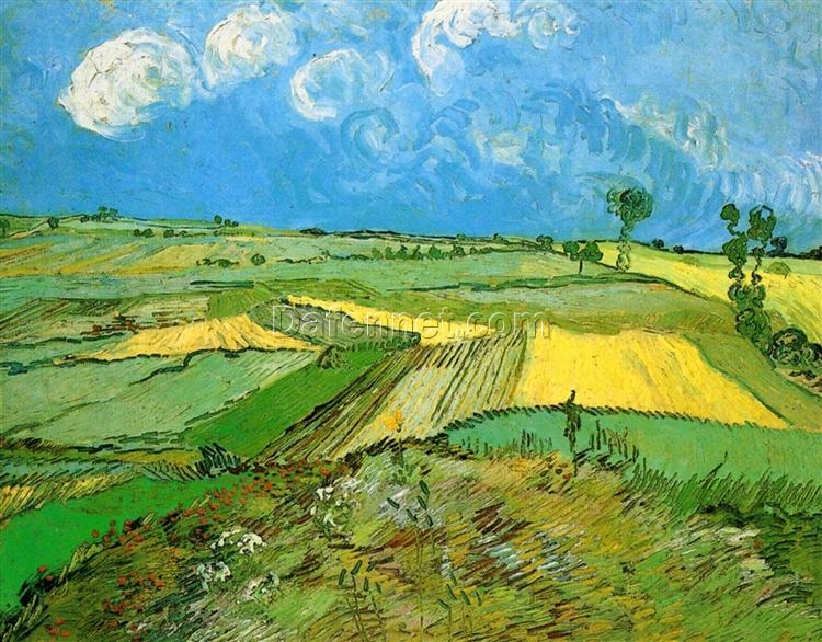 Vincent van Gogh’s Wheat Fields at Auvers (1890) – Post-Impressionist Canvas Art