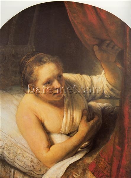 Rembrandt ‘Woman in Bed’ 1645 – A Thoughtful Portrait of Intimacy and Vulnerability