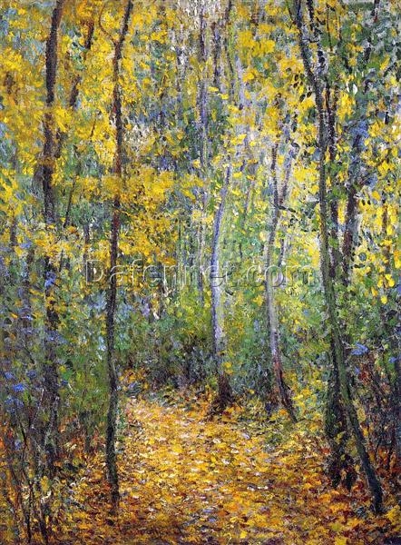 Claude Monet Wood Lane (1876) – Custom Oil Painting Reproduction, Expertly Crafted by Dafen Village