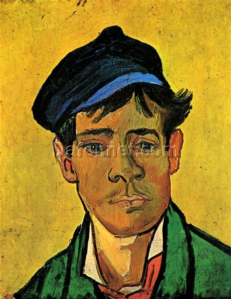 Authentic Van Gogh “Young Man with a Hat” 1888 Reproduction – Hand-Painted Oil Painting from Dafen Village Art Studios