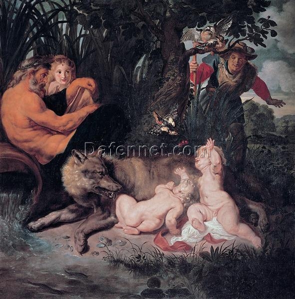 Baroque “Romulus and Remus” by Peter Paul Rubens – Mythological Masterpiece Reproduction