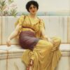 John William Godward Idleness 1900 MeisterDrucke 822955