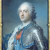 Maurice Quentin de La Tour Portrait of King Louis XV 1710 74 1748 pastel MeisterDrucke 39746