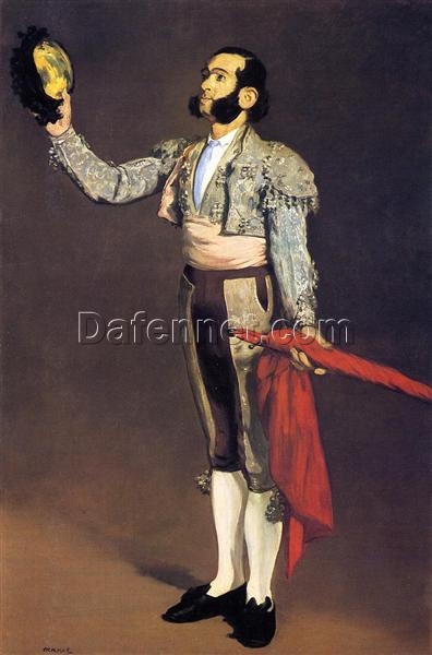 A Matador – Inspired by Édouard Manet (1867) Realist Portrait Oil Painting on Panel